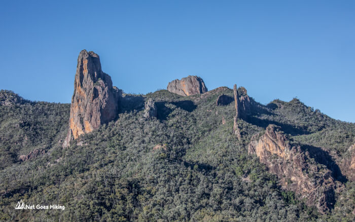 View from Febor Tor Lookout, Warrumbungle National Park