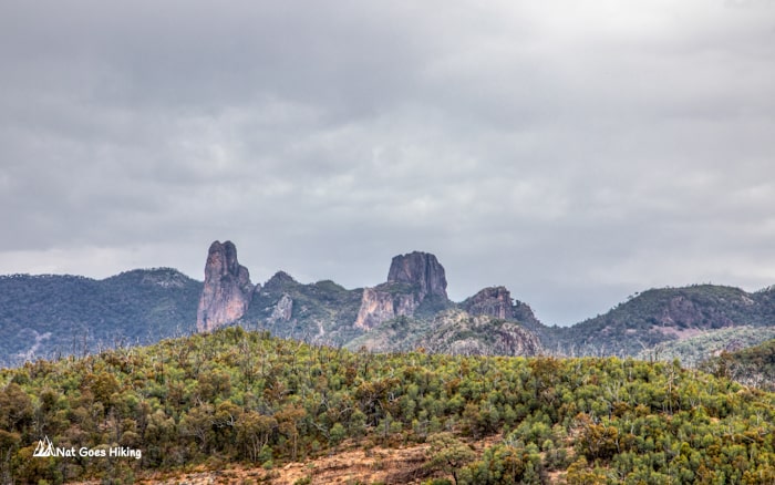 View from Belougery Split Rock Circuit, Warrumbungle National Park