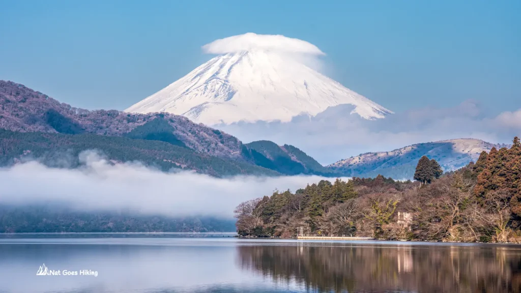 Mount Fuji view from Lake Ashi Hakone