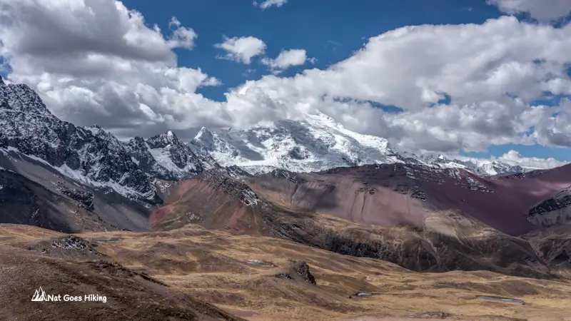 View of Ausangate from Vinicunca