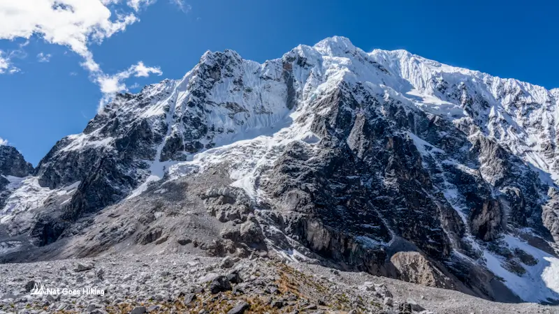 View from Salkantay Pass