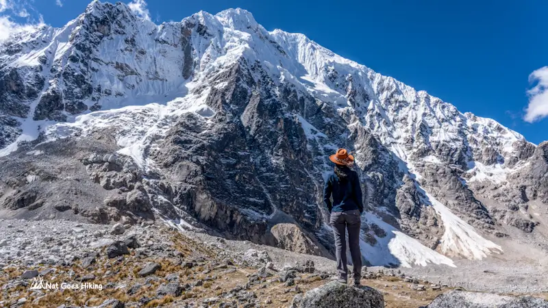 View from Salkantay Pass