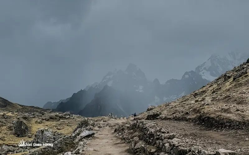Storm on Ausangate 7 Lakes Hike