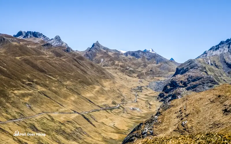 On the way to Cacanapunta Pass
