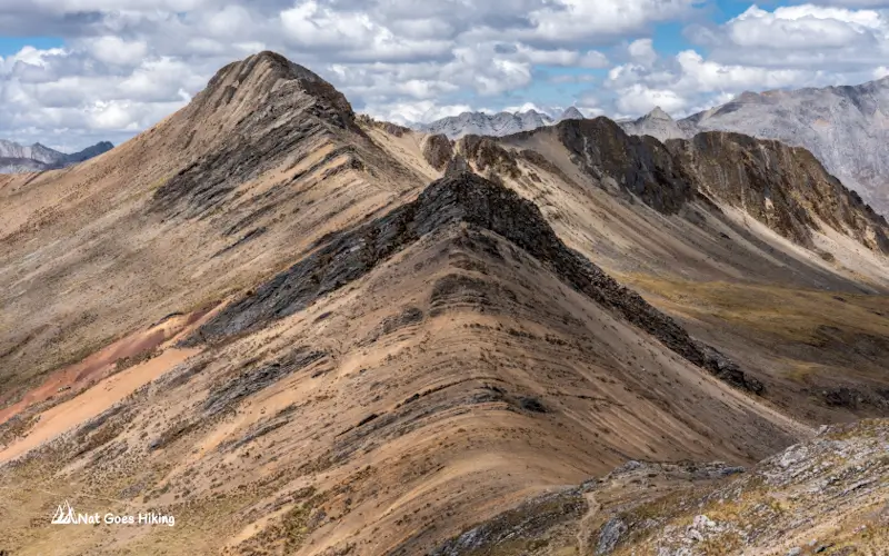 Mini Huayhuash trek - View from Siula Pass