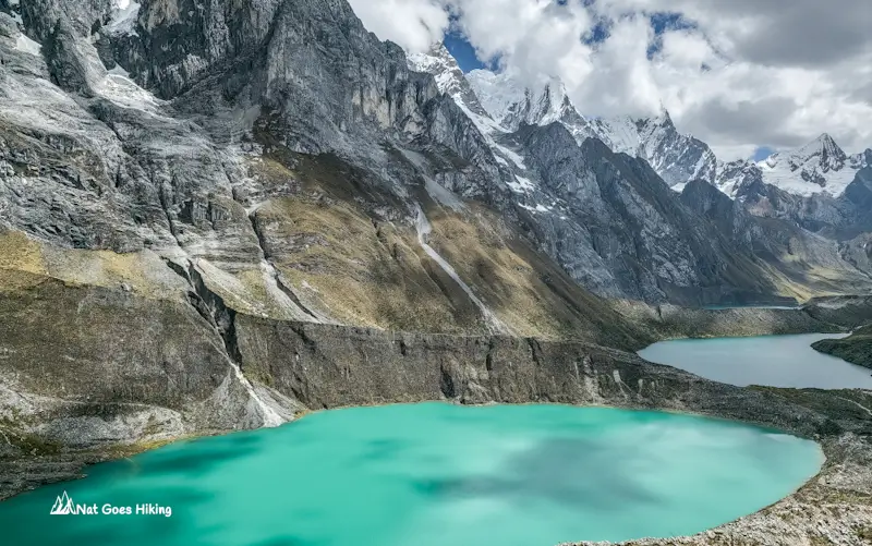 Best Hikes near Huaraz - Huayhuash trek - Three Lakes viewpoint