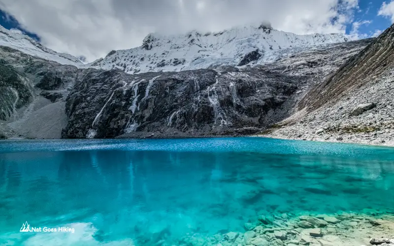 Laguna 69 and Nevado Chacraraju, Huascarán National Park, Peru