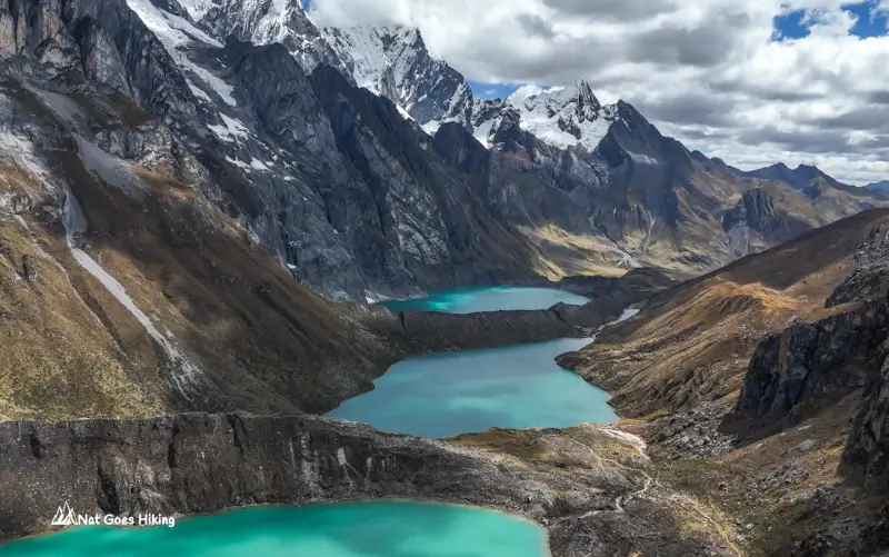 Best Hikes near Huaraz - Mini Huayhuash trek - Tres Lagunas Viewpoint