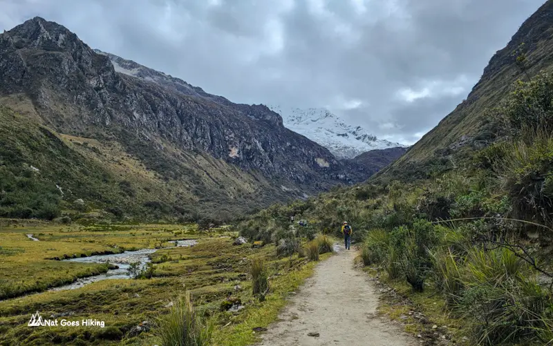 Start of Laguna 69 Hike, Huascarán National Park, Peru