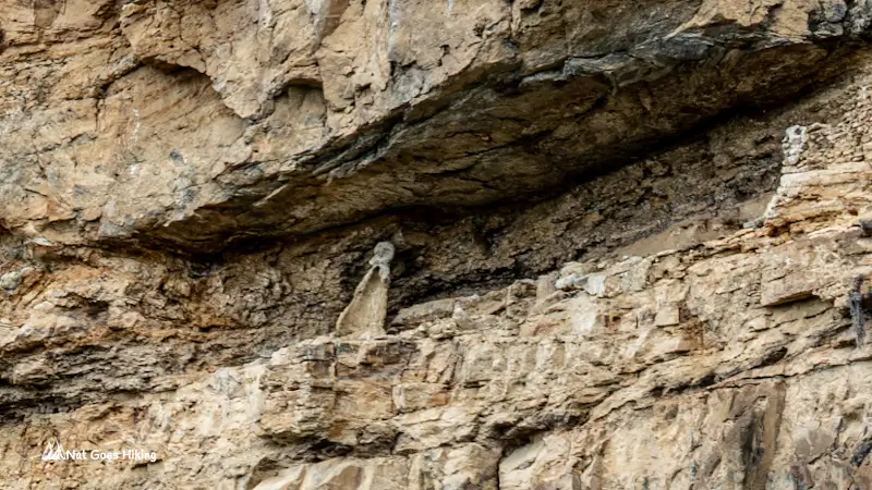 Remains of a damaged Karajia Sarcophagus, Northern Peru
