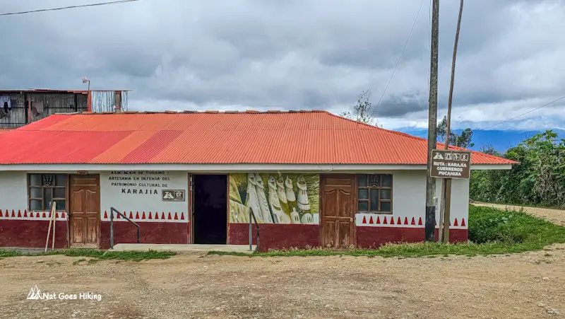 Karajia Sarcophagi visitor centre in Cruzpata