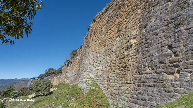 Kuelap Fortress eastern wall