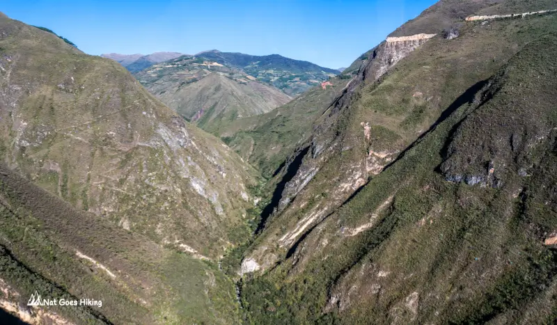 View from cable car