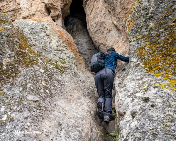Cumbe Mayo - Entrance to the cave, Cajamarca Peru
