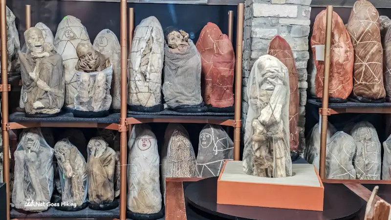 Leymebamba Museum exhibits, Peru